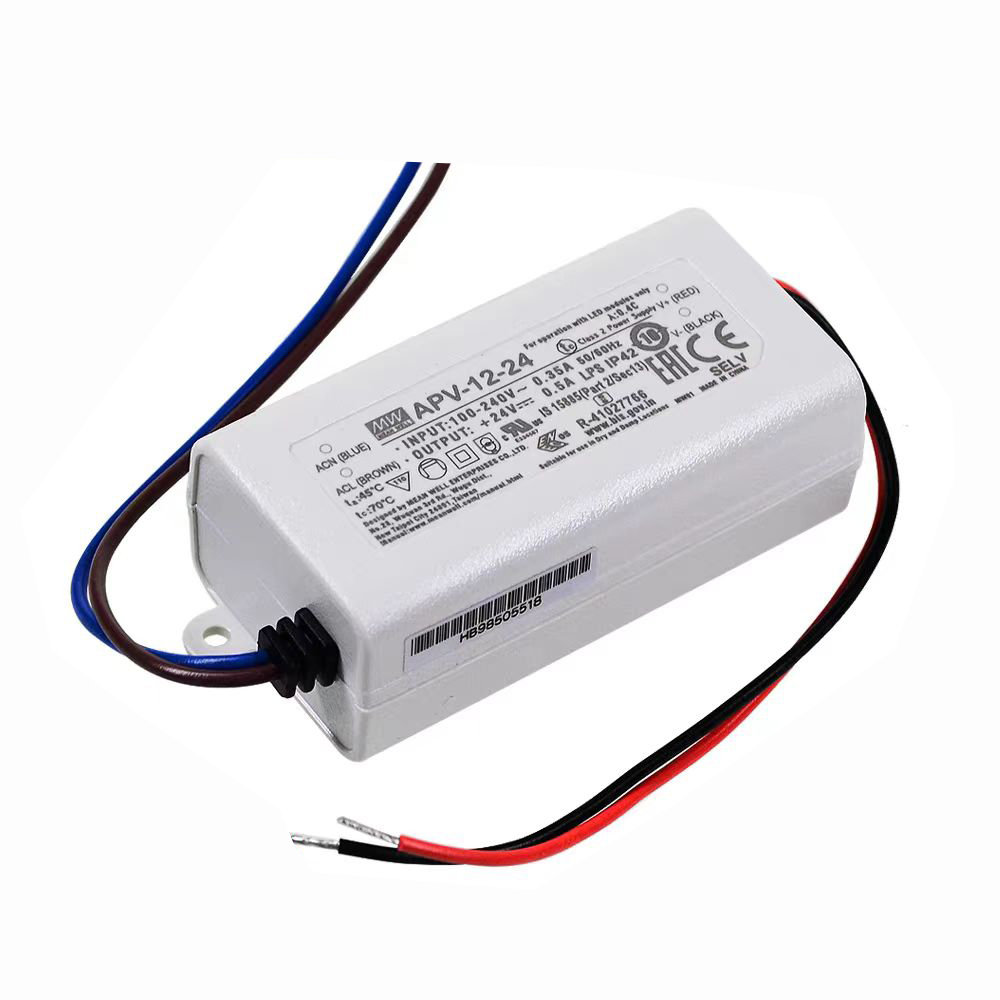 明纬LED电源APV-12-24