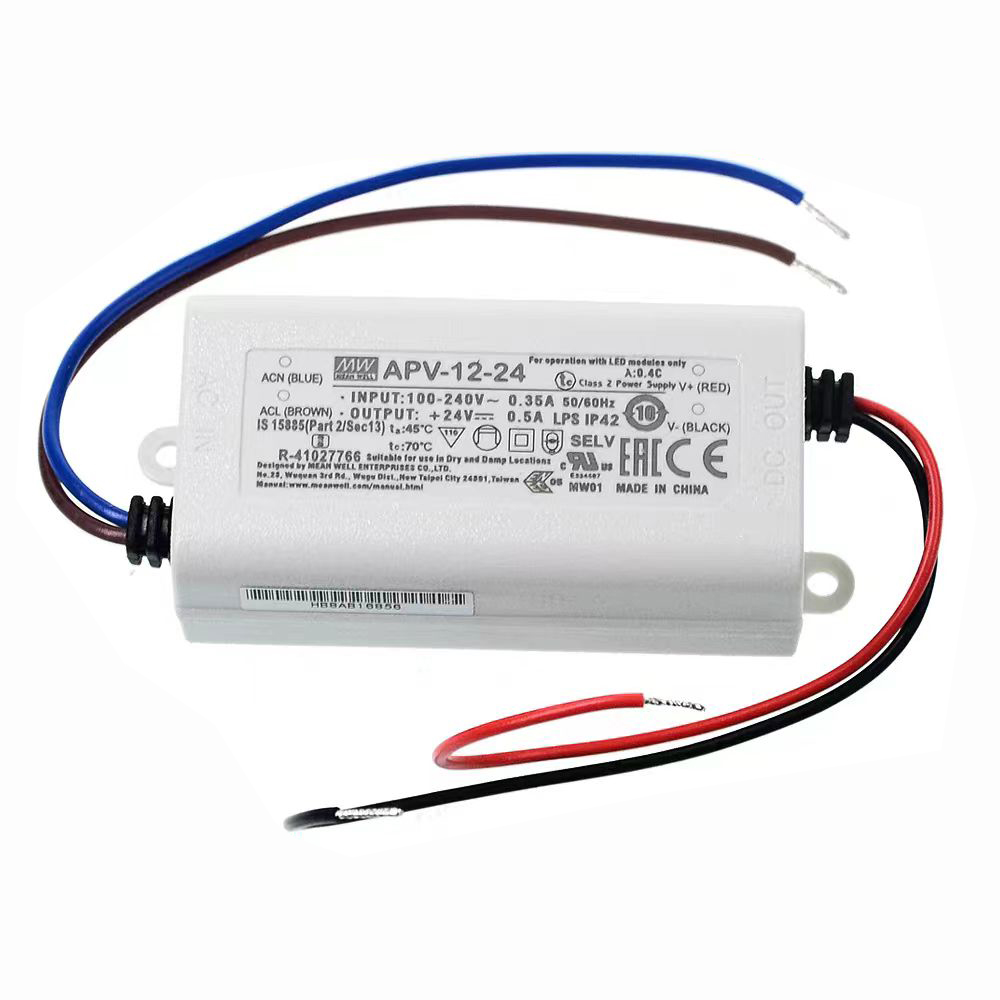 明纬LED电源APV-12-24