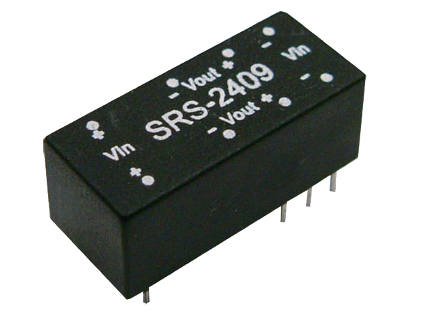 明纬电源SRS系列0.5W DC-DC稳压单组输出转换器SRS-0505/SRS-1212/SRS-2412/SRS-1209/SRS-4815/SRS-2409内部SMD技术